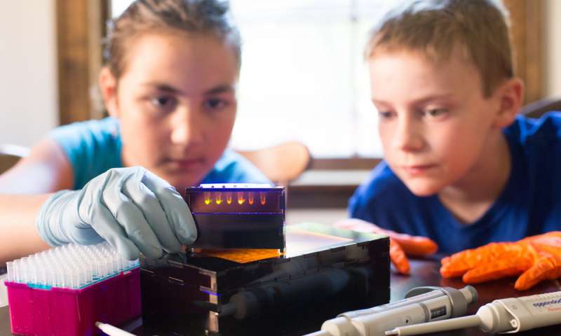 BioBits educational kits bring synthetic and molecular biology experiments into K-12 classrooms