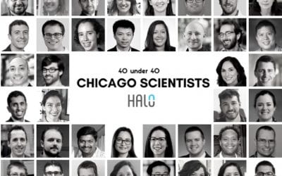 Halo’s ’40 under 40 Chicago Scientists’ Recognizes CLP Members Evan Scott and Arthur Prindle