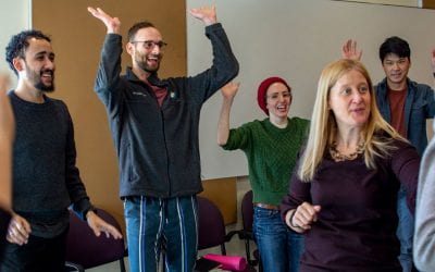 Improv helps Northwestern graduate students build a better science pitch