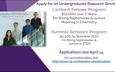 Apply for an Undergraduate Research Grant!