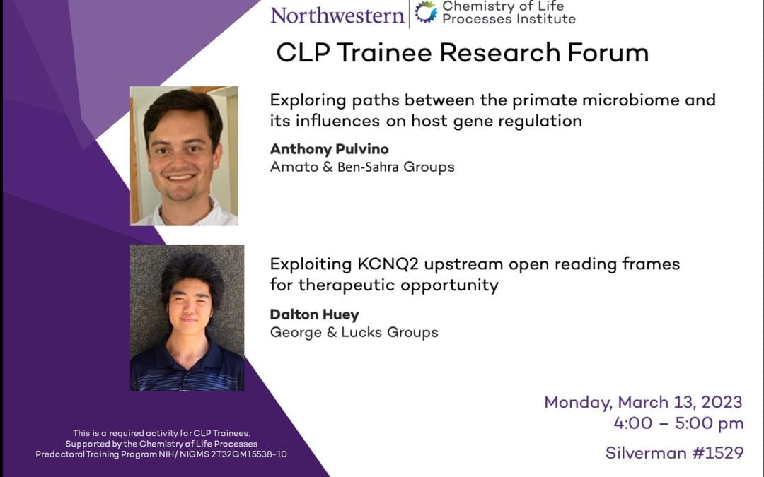 CLP Trainee Research Forum – Monday, March 13, 2023