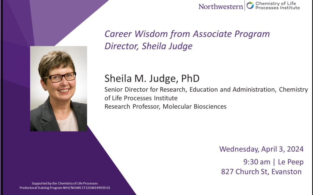 Career Wisdom from Associate Program Director, Sheila Judge